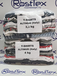 T-SHIRTS ALTINUD Футболки мужские СТОК Италия, кг